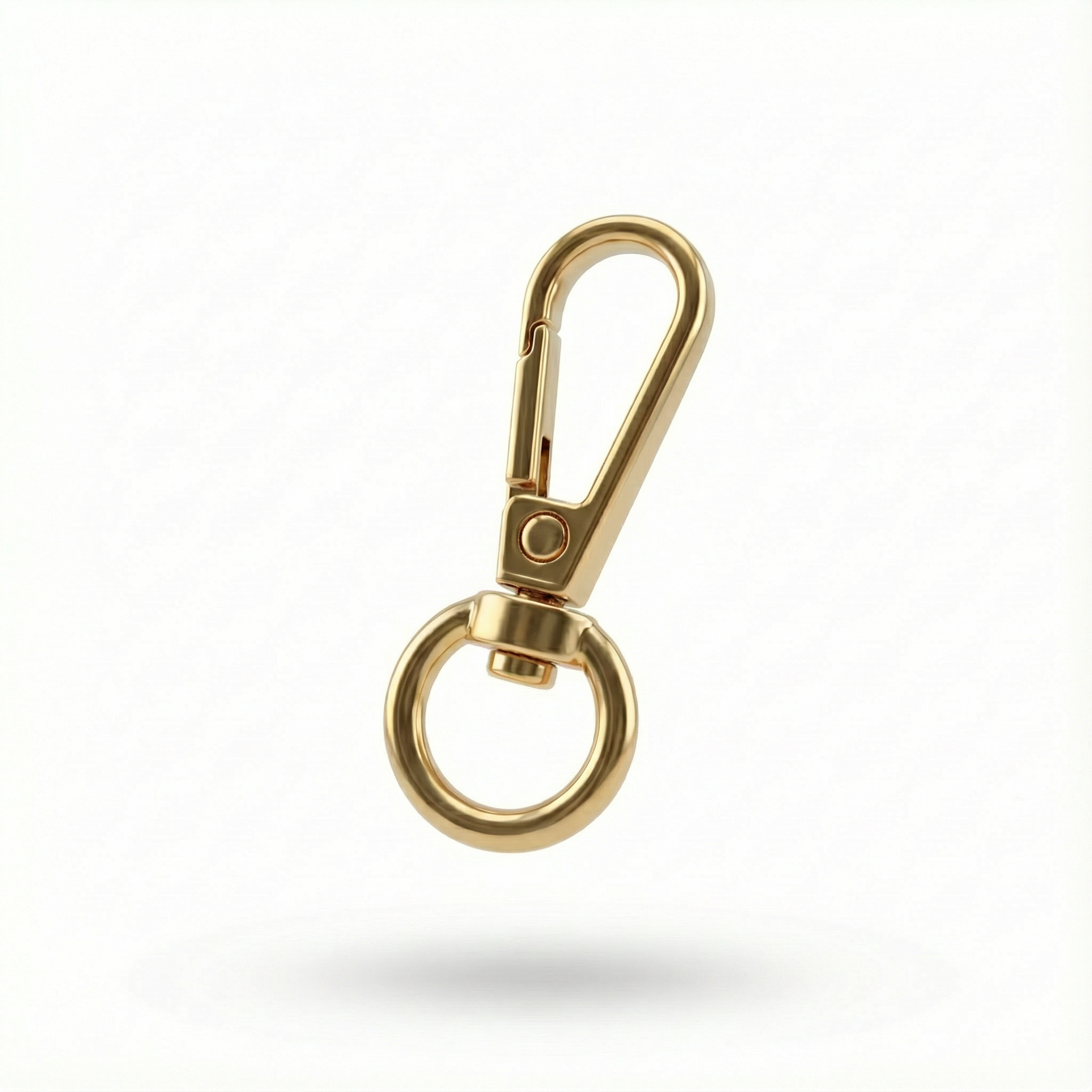 Herraje Mosquetón Multiusos Dorado