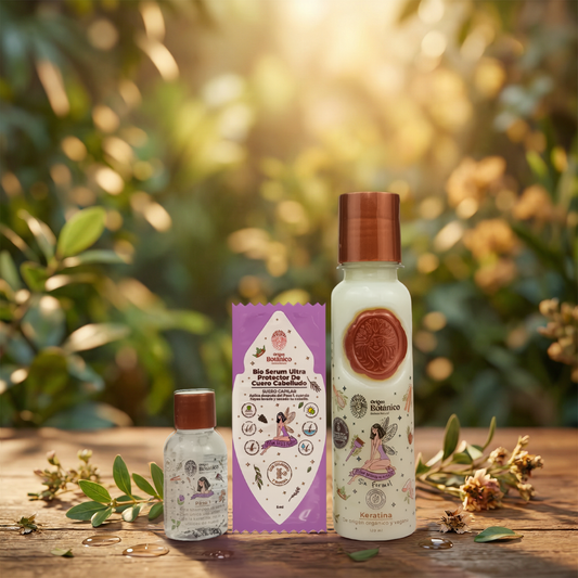 Kit Keratina Sin Formol Ritual Botanico x 120ml Mini