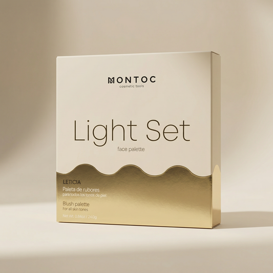 Paleta Light Set Montoc Leticia (Rubor, Iluminador)