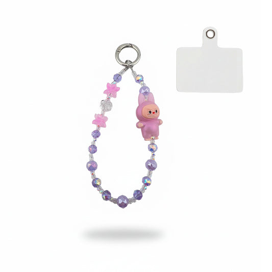 Llavero Labubu Lila boreal