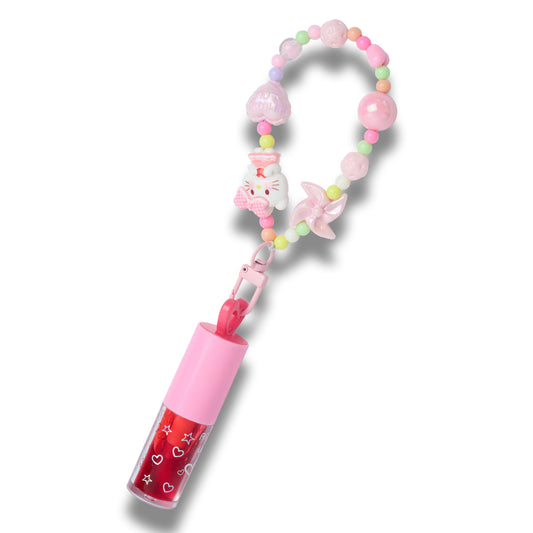 Llavero Hello Kitty + Tinta Para Labios