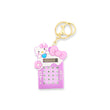 Llavero Hello Kitty Calculadora Frontal y Juego Trasero Lila