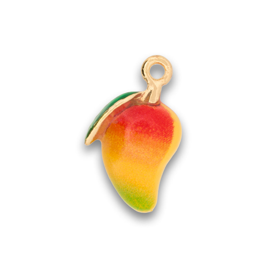 Dije Mango Rodinado Pintado