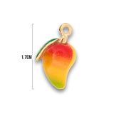 Dije Mango Rodinado Pintado