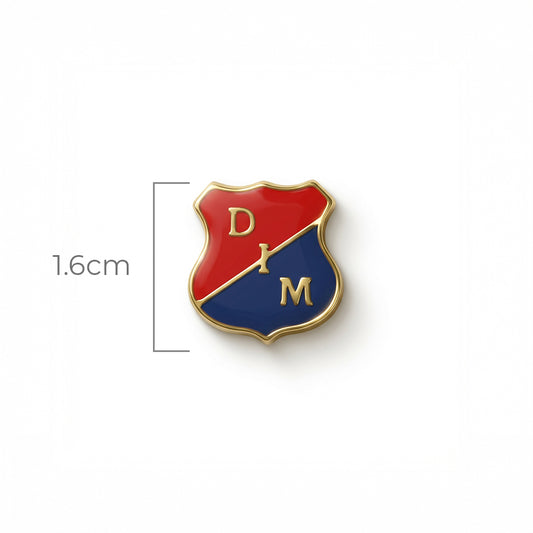 Dije Escudo Independiente Medellín Gold Filled