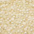 Media Perla Plástica 3mm Beige x 10.000 Unidades