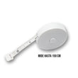 Cintra Metrica Redonda Retractil Blanca x150 cm
