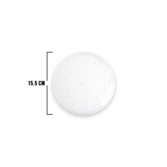 Molde De Silicona Reloj Para Pared 15.5 Cm Para Resina