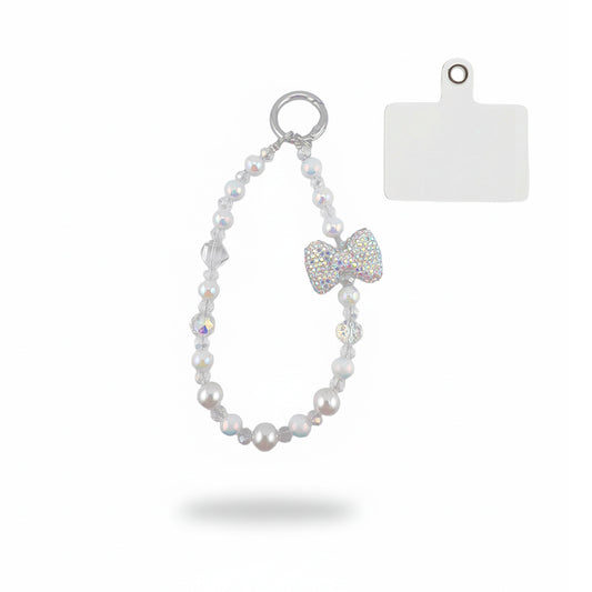 Llavero Moño Piedras Blanco