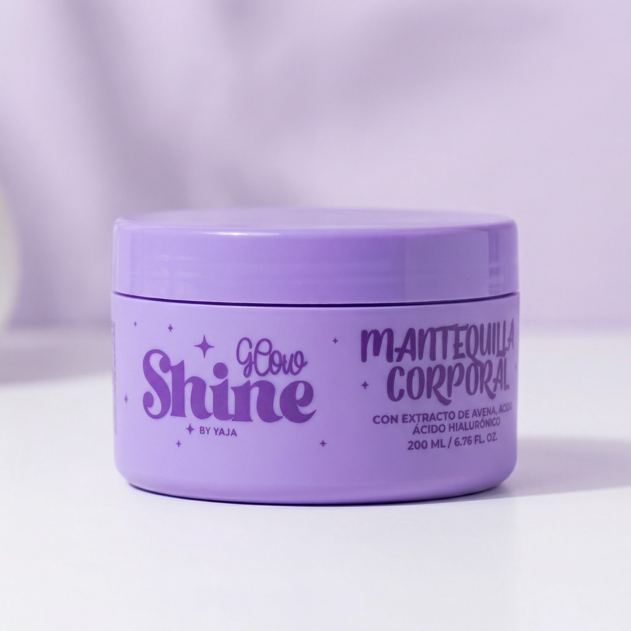 Mantequilla Morada Glow Shine BY YAJA x 200ml