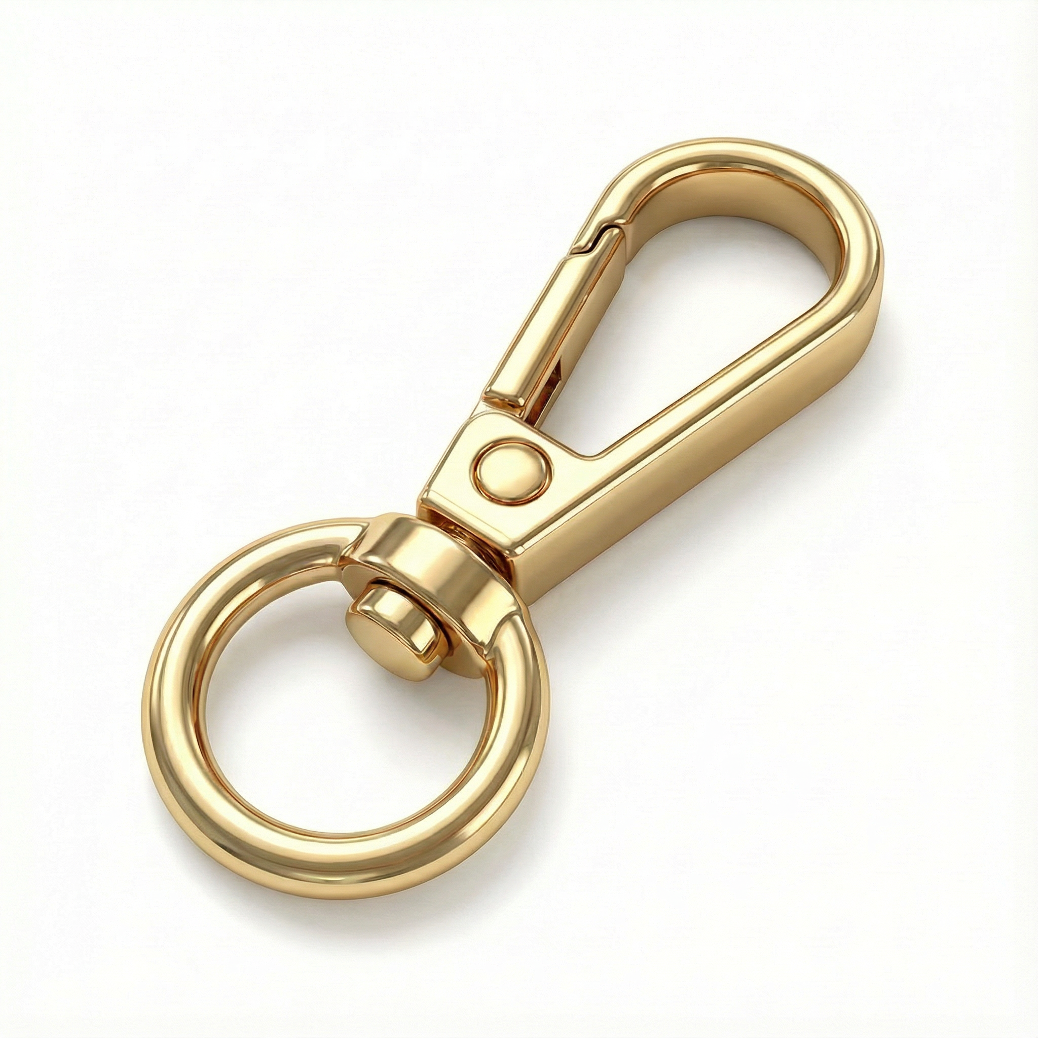 Herraje Mosquetón Multiusos Dorado