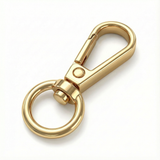 Herraje Mosquetón Multiusos Dorado