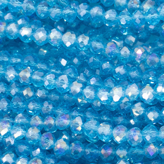 Sarta Murano 3mm / Azul Brillante / 17