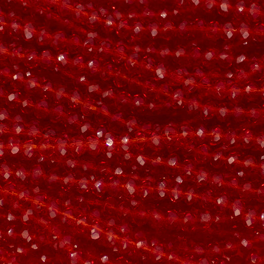 Sarta Murano 3mm / Rojo / 09