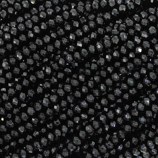 Sarta Murano 4mm / Negro Brillante / 01