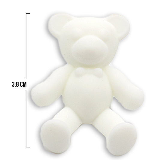 Dije Oso Grande Blanco Acrílico