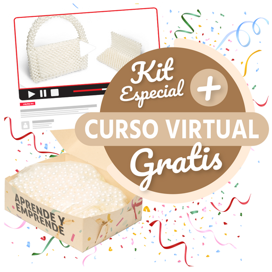 Kit Especial De Bolso y Tarjetero + curso virtual gratis