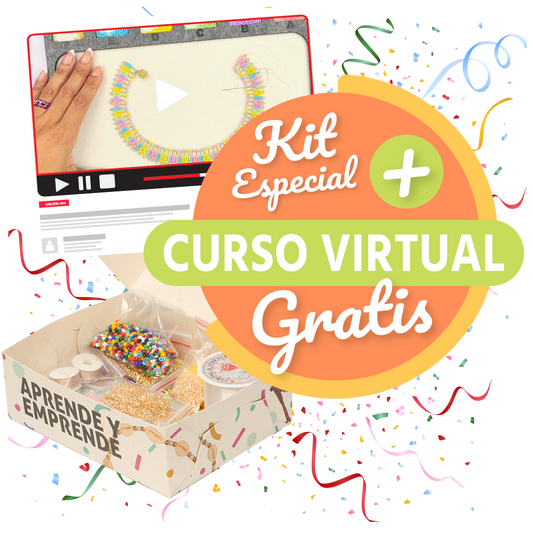 Kit Especial Miyuki y Mostacilla + Curso Virtual Gratis