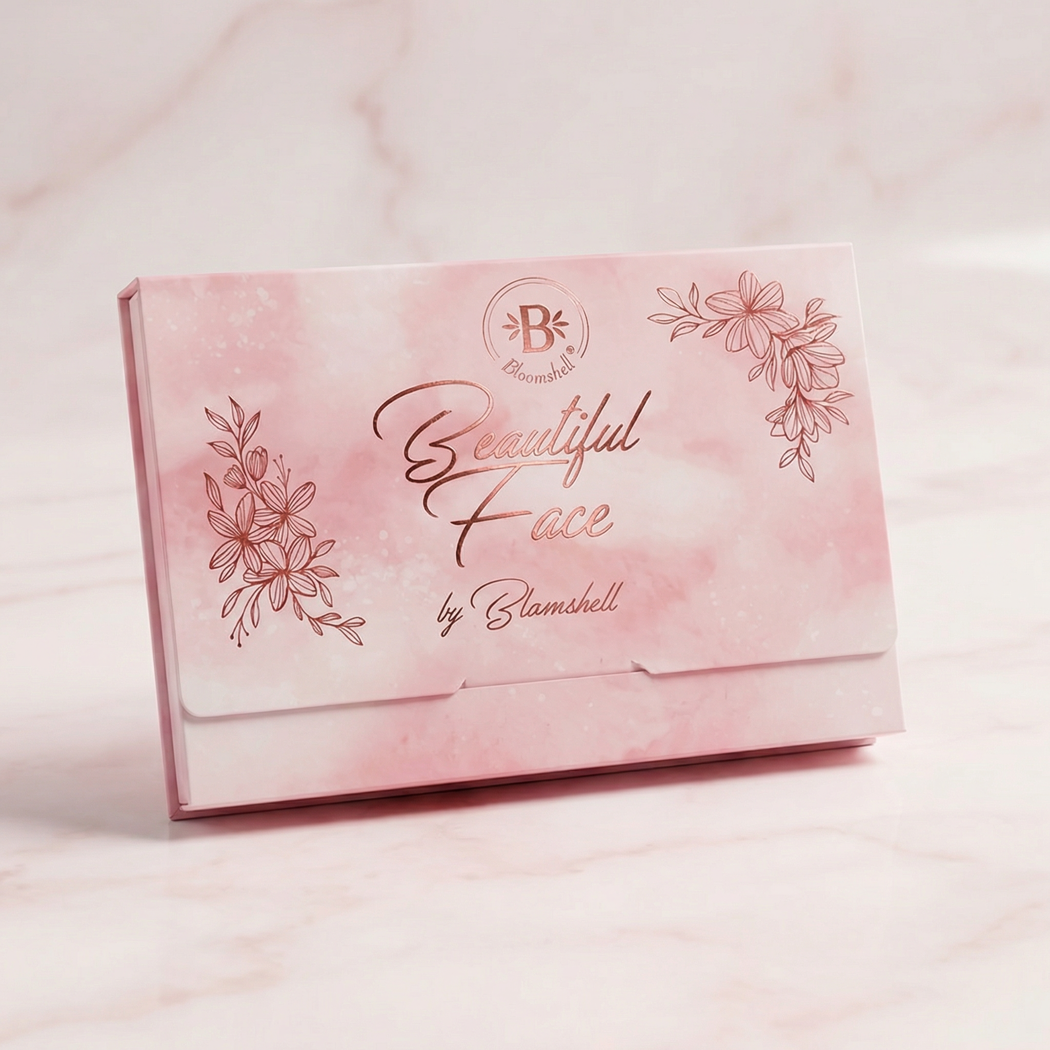 Papel de Rosas Antigrasa Bloomshell