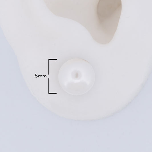 Topos Perla 8mm X Par Rodinados