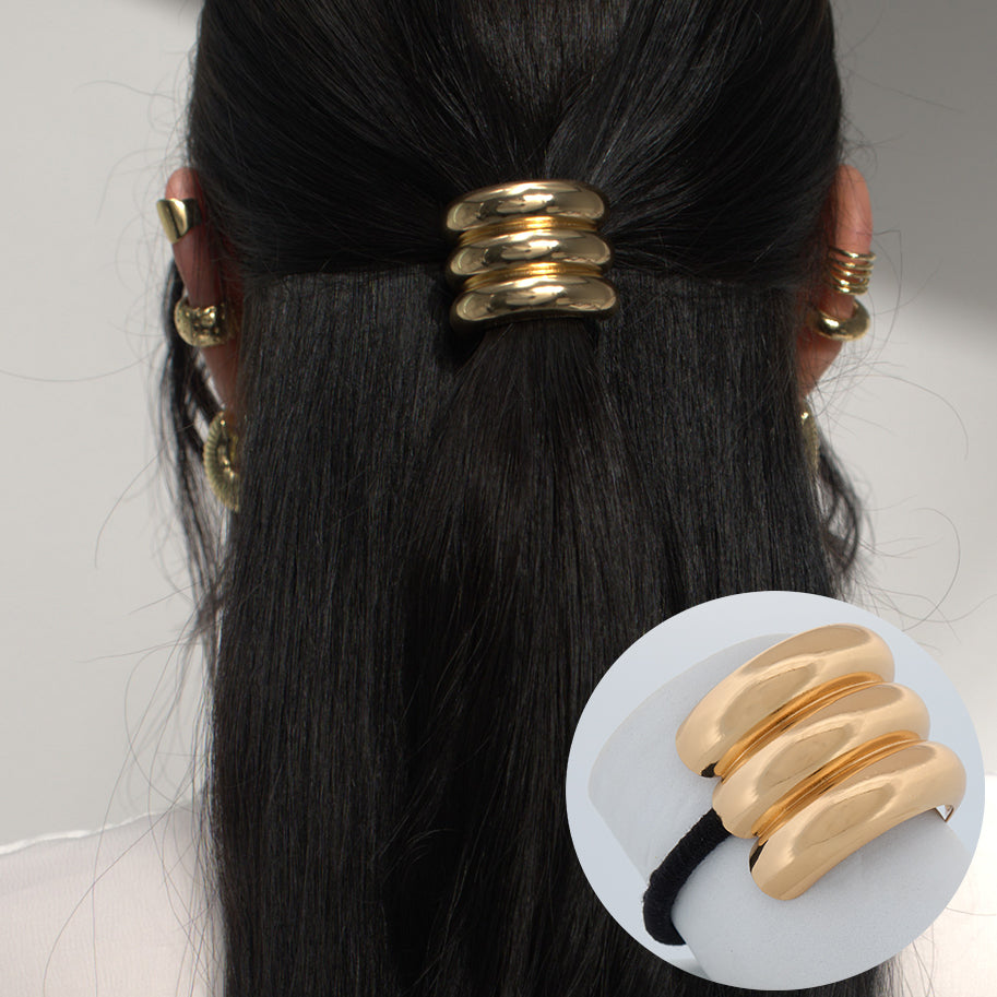 Pony Cuff Chunky Triple Rodinado