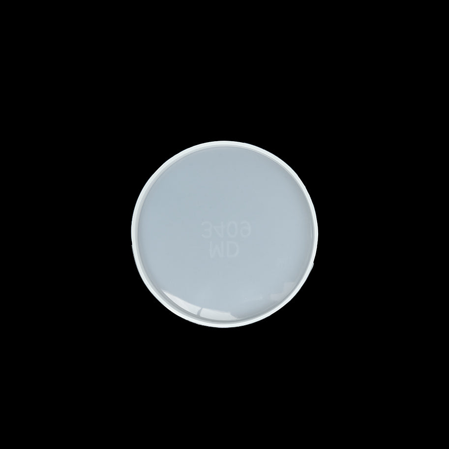 Molde De Silicona Portavasos Circular 12.5 cm Para Resina