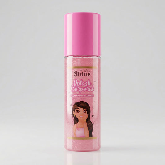 Splash Rosado Glow Shine BY YAJA x 250ml