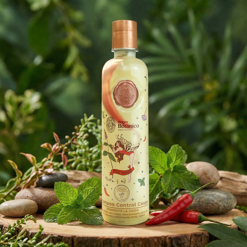 Shampoo Control Caspa Ají Ritual Botanico x 400ml – Santorini Bisutería