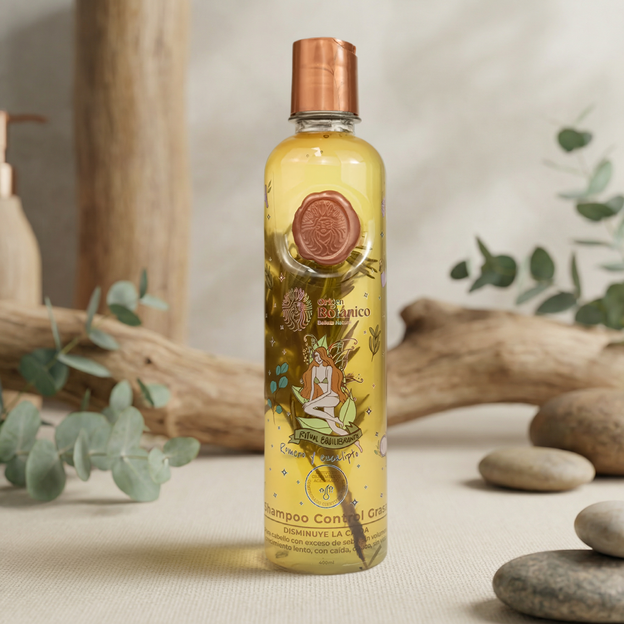 Shampoo Control Grasa Romero Ritual Botanico x 400ml