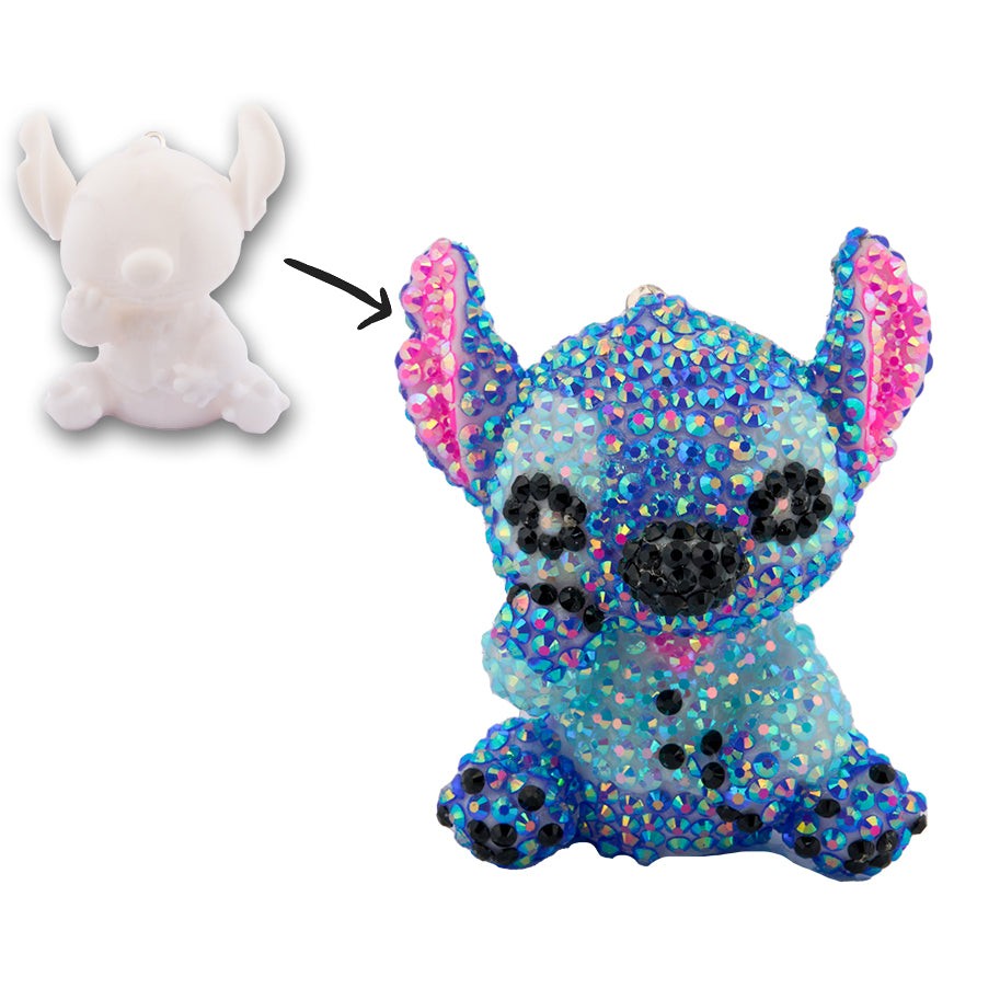 Llavero Stitch + DIY Kit Decorativo