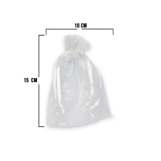 Bolsa De Tull Blanca 10x15 Cms