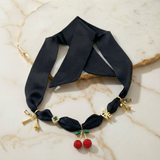 Tela Negra Para Hacer Bandanas/Collares