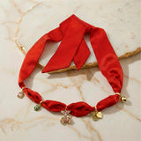 Tela Roja Para Hacer Bandanas/Collares