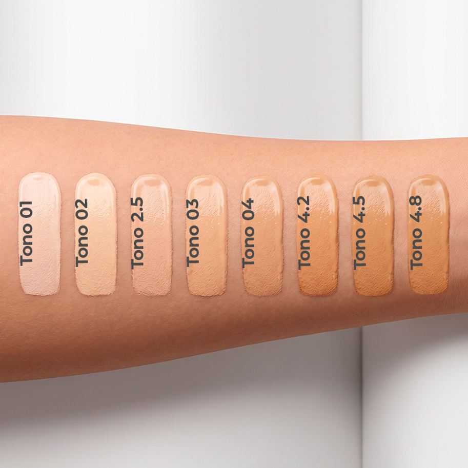 Base LÍquida 2 en 1 Bloomshell Tono #01 Light x 38ml