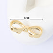 Topos Coquette Lazo Dorado X Par Rodinados / 1.7cm