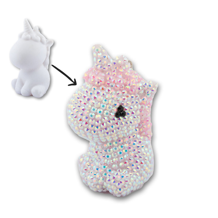 Llavero Unicornio + DIY Kit Decorativo