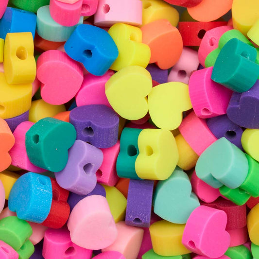 Fimo Corazon Colores