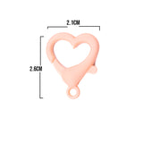 Broche Acrilico Picoloro Silueta Corazon